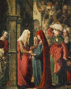 Marx Reichlich Meeting of Mary and Elisabeth oil painting